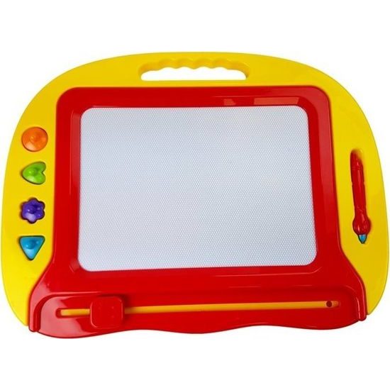 Magnetická kreslící tabule s doplňky červená