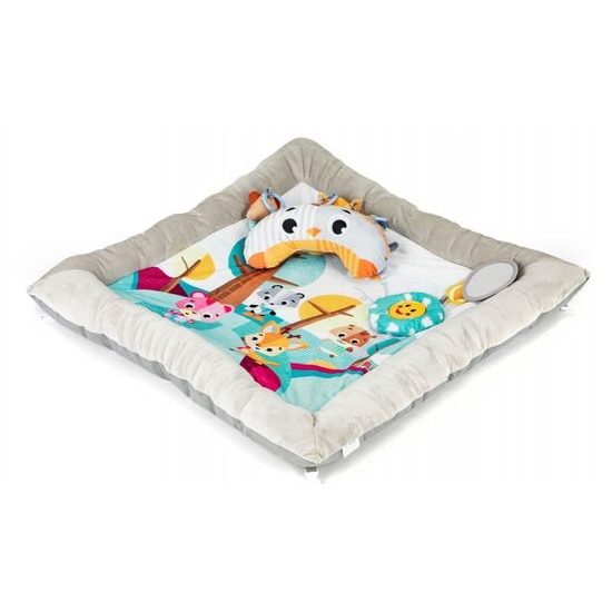 Ecotoys vzdělávací hrací deka se zvířátky Deluxe Gym
