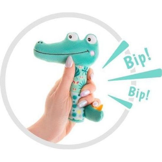 Plyšové chrastítko Krokodýl