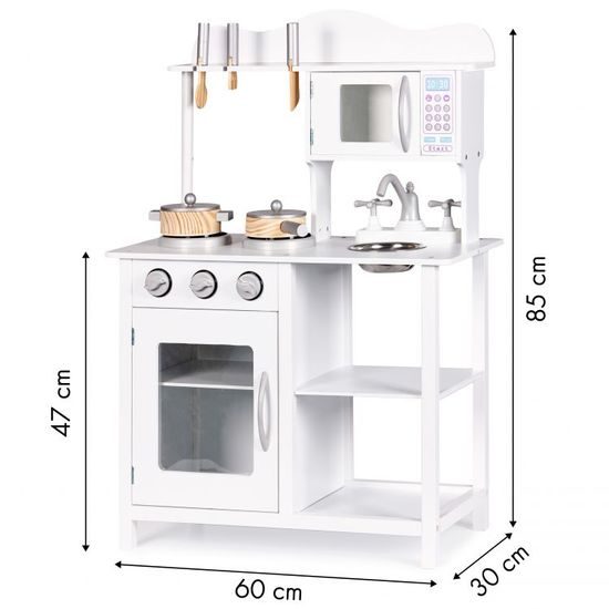 Dětská dřevěná kuchyňka White Kitchen