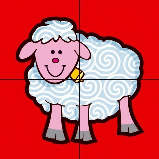 Kostky Moje první zvířátka 4ks