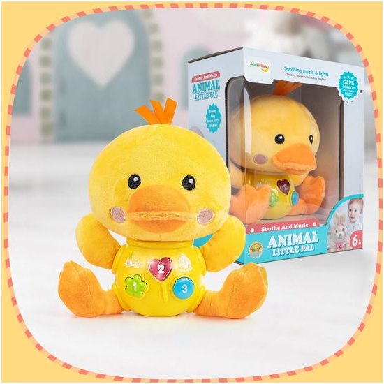 Interaktivní plyšová kačenka na baterie Magic Duck