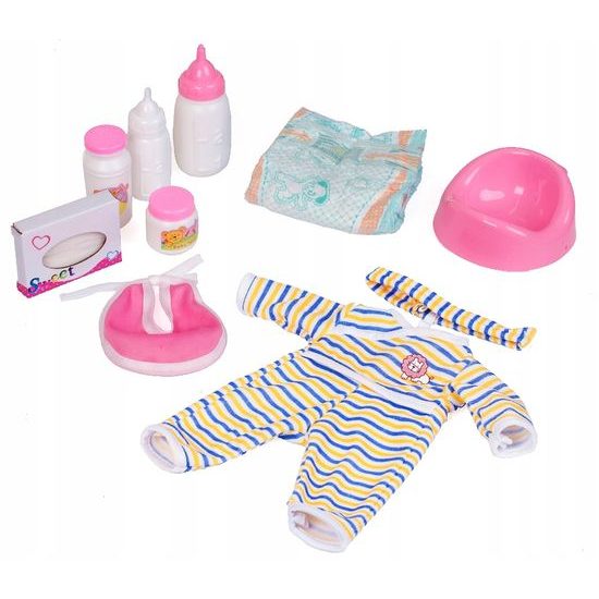 Doris sada 6 panenek 12 cm Happy Dolls