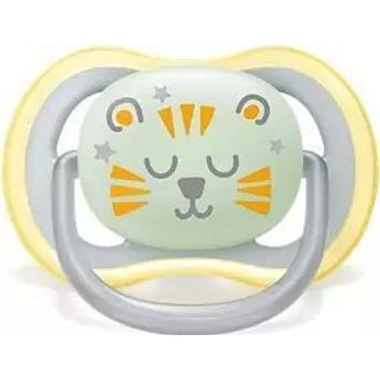 Dudlík Ultra Air - žlutý 2ks