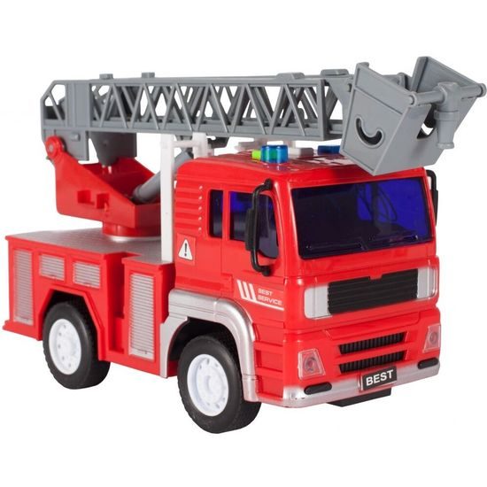 Dětské požární auto se světly a zvuky City Service 1:20