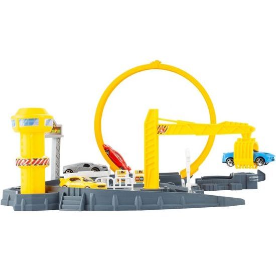 Odpalovač autíček se 4 autíčky Parking Track