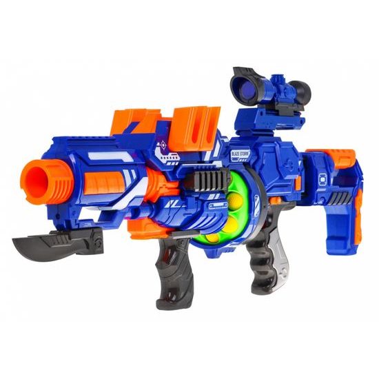 Velký dětský samopal Blaze Storm Focus s pěnovými kuličkami