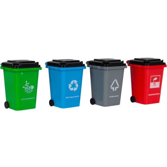 Šroubovací popelářské auto s kontejnery Sanitation Truck