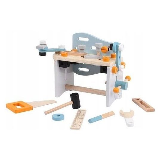 Ecotoys dřevěný pracovní stůl pro nejmenší