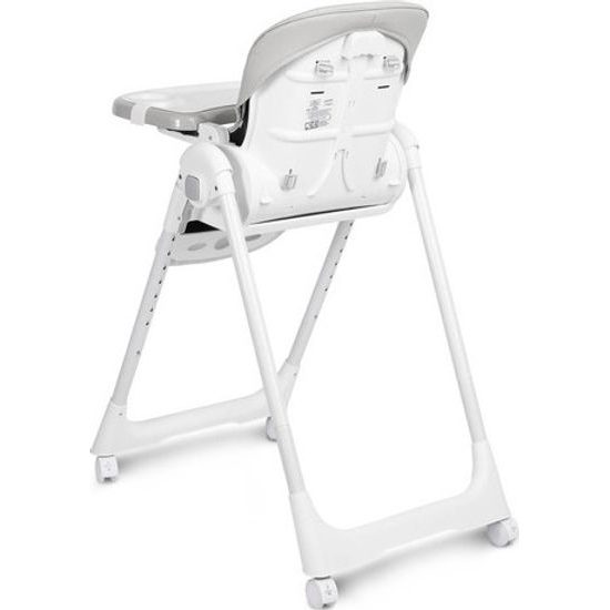 Dětská jídelní židlička Megalo light grey