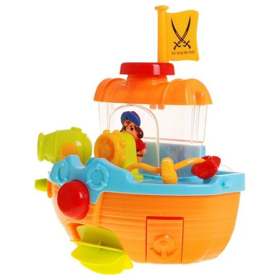 Majlo Toys pirátská lodička do vany pro nejmenší Water Pirate