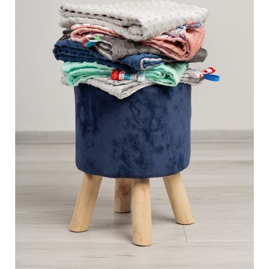 Lehká minky deka mátová