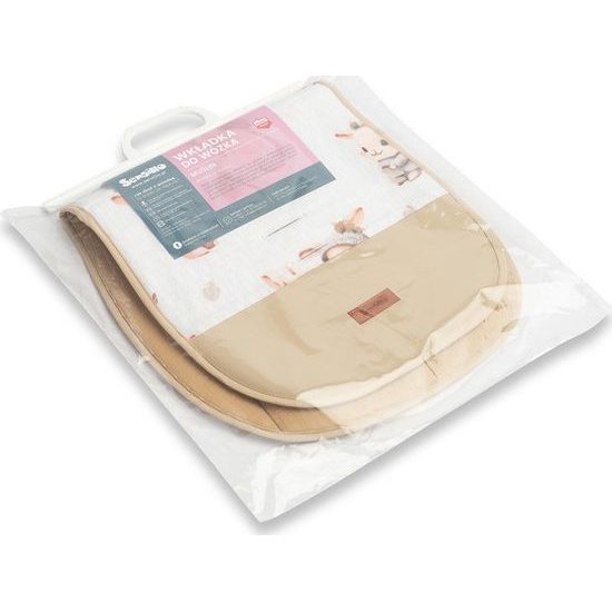 Vložka do kočárku univerzální Králiček, meruňková