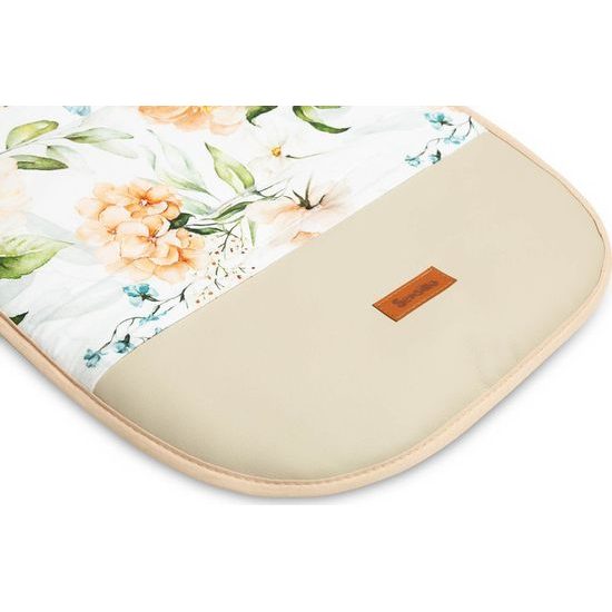 Oboustranná podložka do kočárku Sensillo Velvet - pivoňky