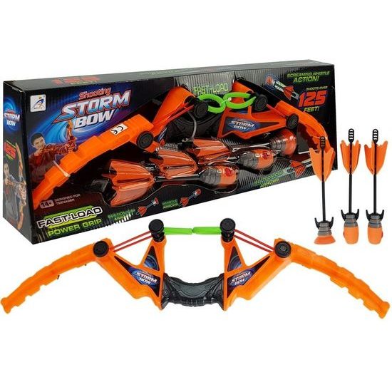 Storm Bow dětský luk Blaze se 3 šípy oranžový