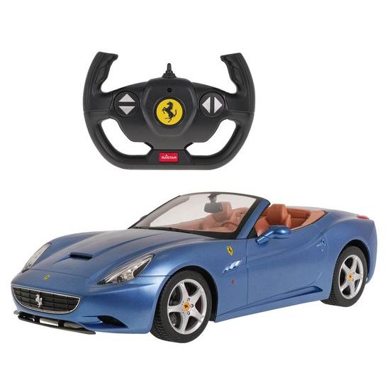 Rastar auto na dálkové ovládání Ferrari California 1:12 modré