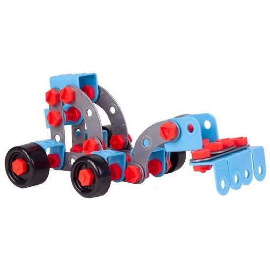 Majlo Toys konstrukční stavebnice s vrtačkou na baterie Junior Block 552 dílků