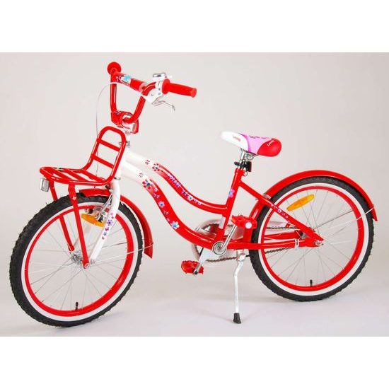 Dětské kolo Volare Lovely červeno-bílé 20"