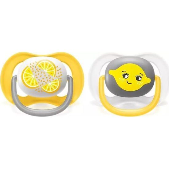 Philips AVENT Šidítko Ultra air neutral (citrus) 6-18m, 2 ks