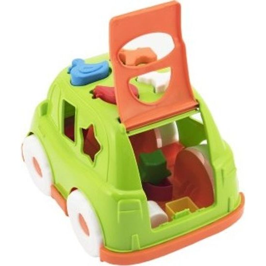 Plastová Vkládačka - auto - mix 3 barvy