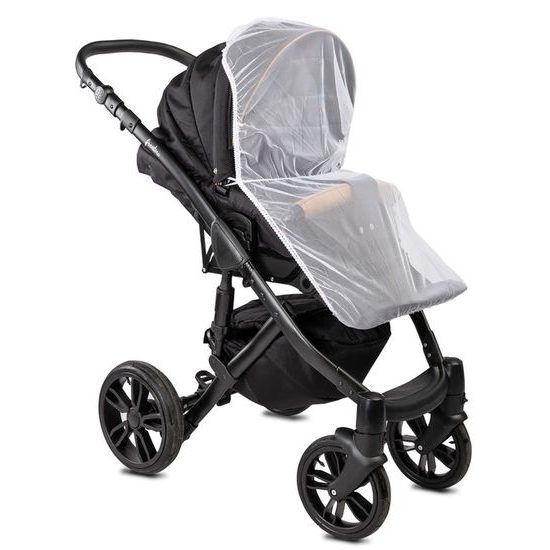 Moskytiéra na kočárek bílá