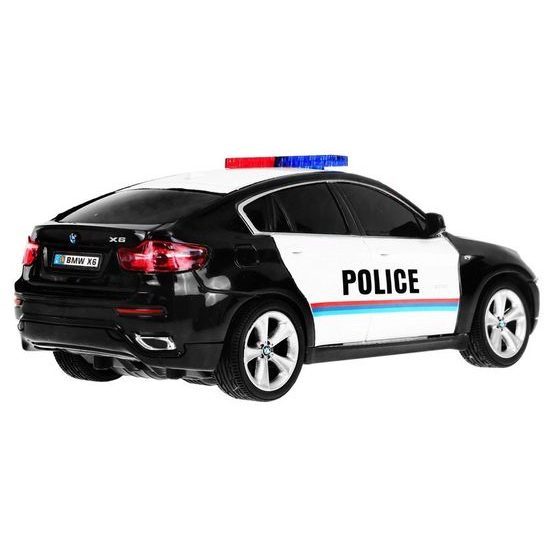 Policejní autíčko na dálkové ovládání BMW X6 1:24