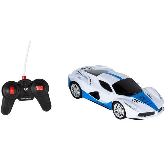 Sportovní autíčko na dálkové ovládání Road Master 1:14 bílé