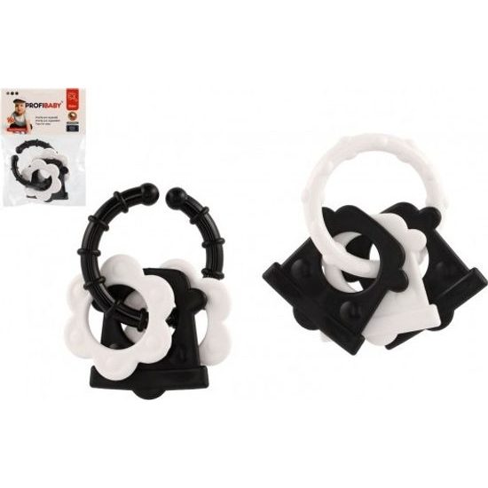 Kousátka 4 tvary černobílé mix druhů