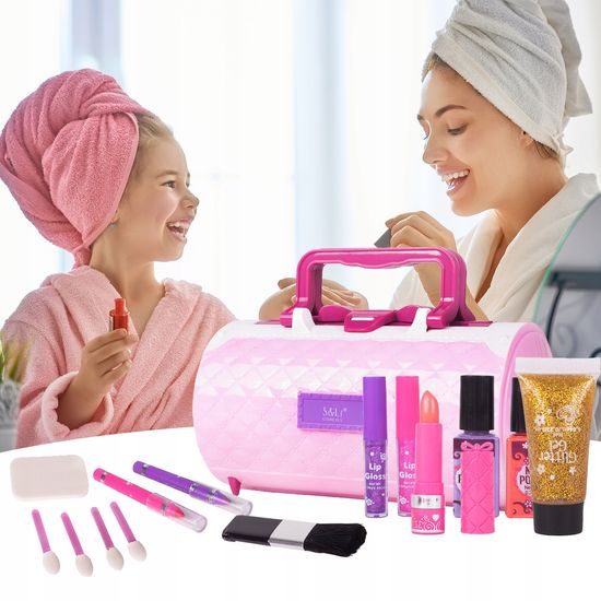Dětská kosmetická sada v kabelce Fashion Handbag 78 součástí