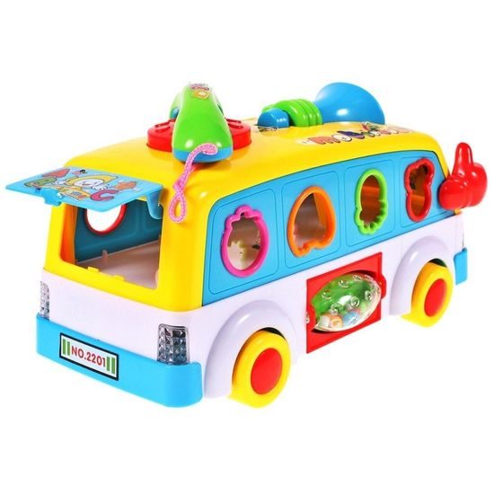 Multifunkční autobus se světlem a zvukem Fun Bus