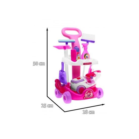 Dětský úklidový vozík s vysavačem Sweet Home