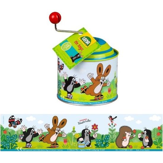 Hrající skříňka mlýnek Krtek