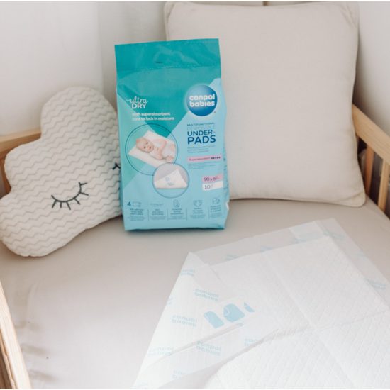 CANPOL babies Multifunkční hygienické podložky 60x60cm 10ks