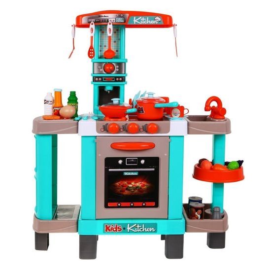 Majlo Toys dětská kuchyňka se světlem a zvuky Kids Chef zelená