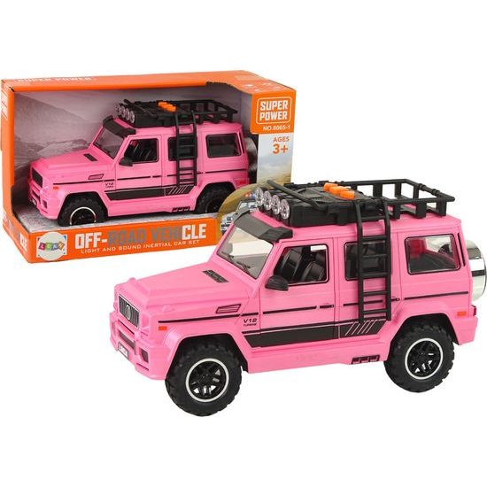Auto Off-Road V12 - růžové