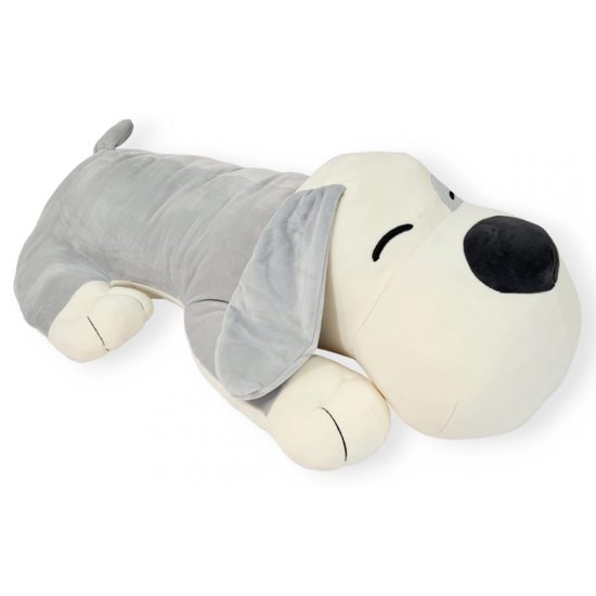 Plyšový pejsek Azor 70 cm - šedý