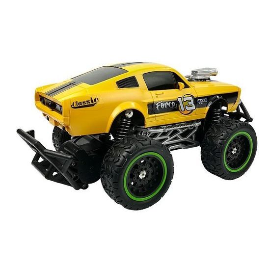 Auto na dálkové ovládání Climber žluté 1:20