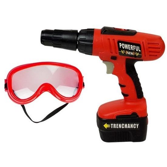 Sada dětského nářadí s vrtačkou na baterie Safety Tool