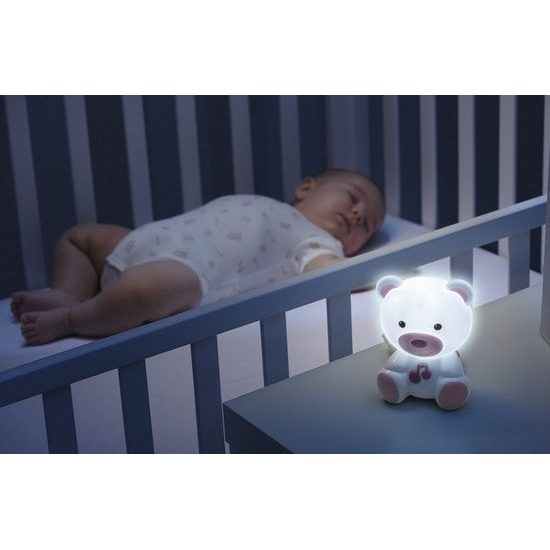 Chicco noční světlo Medvídek modré