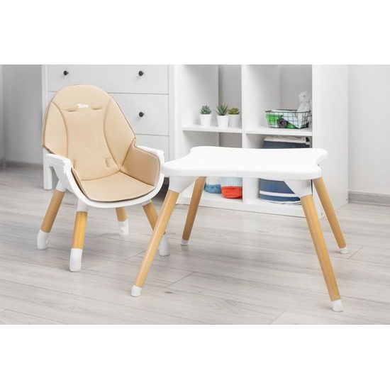 Jídelní židlička TUVA BEIGE