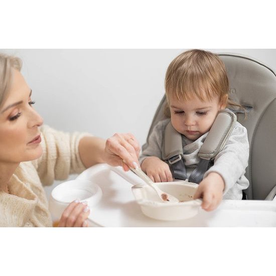 Dětská jídelní židlička Caretero Tuva - růžová