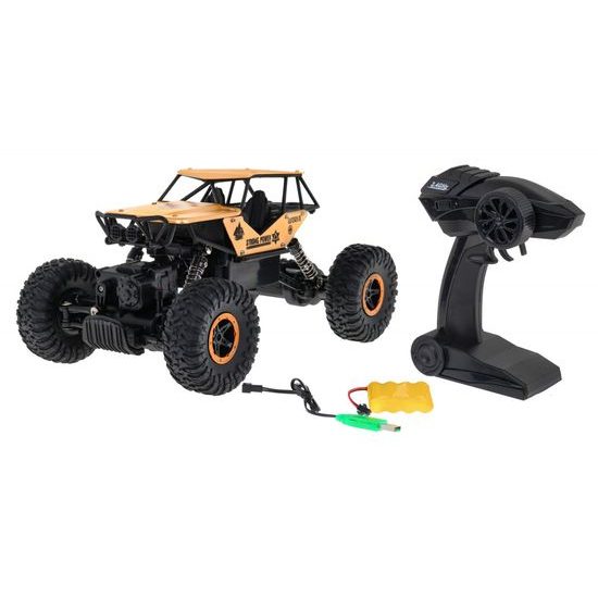 Auto na dálkové ovládání Monster Truck žluté 1:18