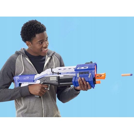 Dětská pistole na pěnové náboje Nerf Shotgun Fortnite
