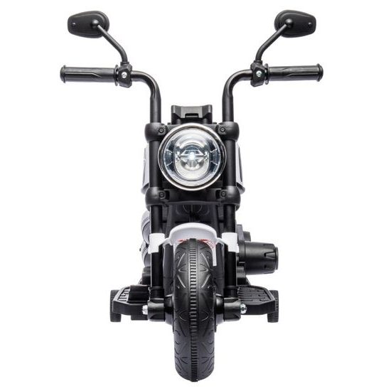 Dětská elektrická motorka Faster - bílá