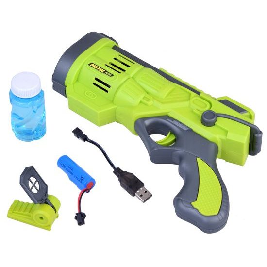 Bublifuk pistole na akumulátor Bubble Gun - zelená