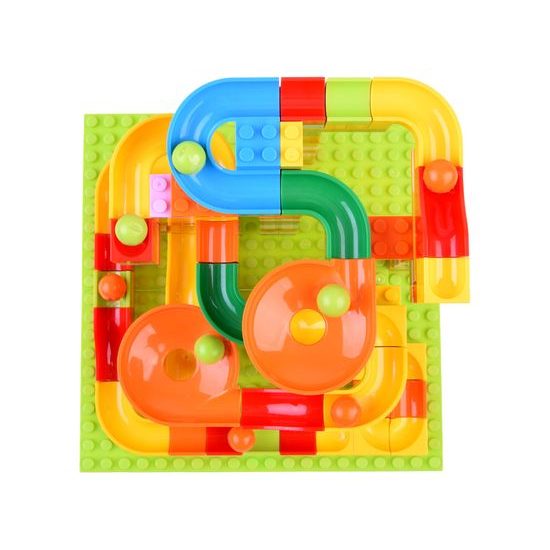 Majlo Toys dětská kuličková dráha 220 dílků Slide Ball