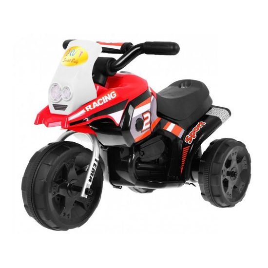 Majlo Toys dětská elektrická minitříkolka Sport Trike černo-červená