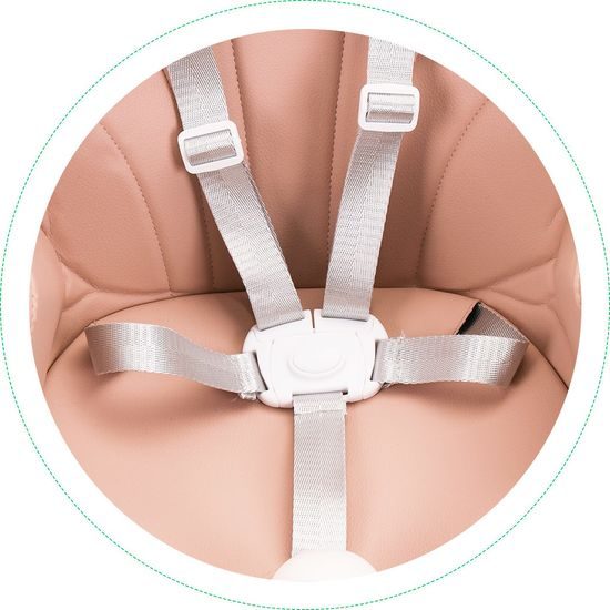 Ecotoys jídelní židlička 2v1 Pink HC823 růžová