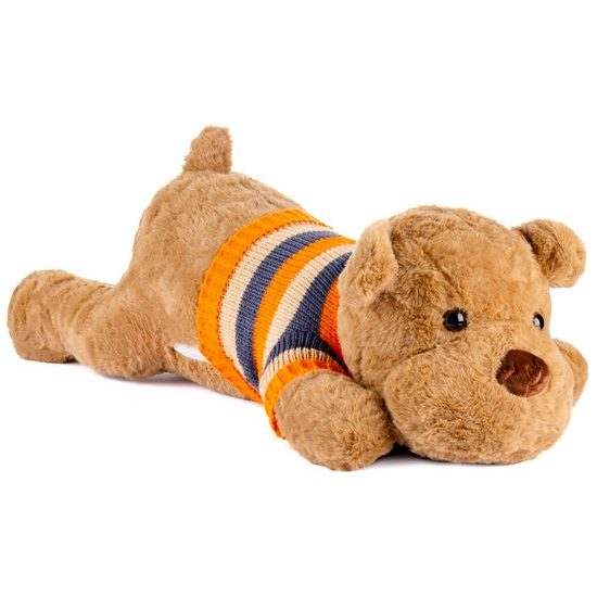 Plyšový pejsek Rek 70 cm - hnědý