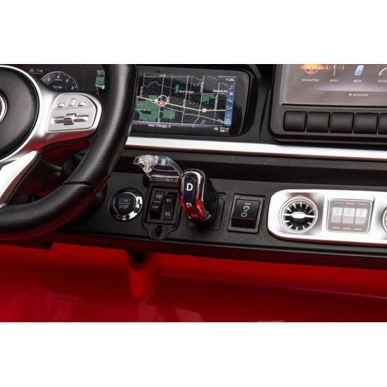 Elektrické autíčko Mercedes G63 XXL 4x4 červené
